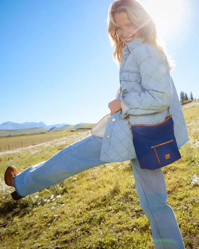 Wayfarer Small Hobo Crossbody Taupe Women Dooney and Bourke Crossbodies Wayfarer Small Hobo Crossbody Taupe Women Dooney and Bourke Crossbodies