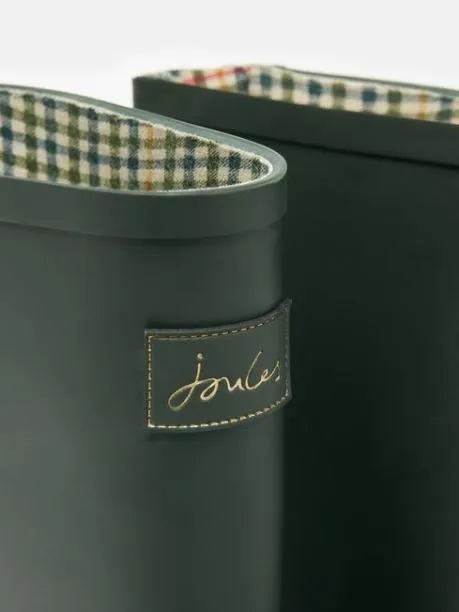 Wellies Women Joules Green Adjustable Mid Calf Wellies