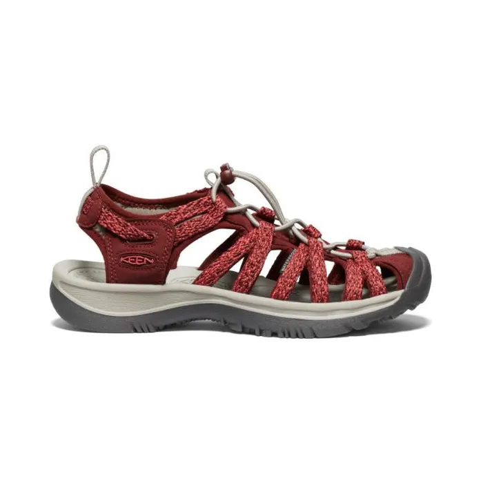 Whisper CayenneFired Brick Closed Toe Sandal Women KEEN Hike
