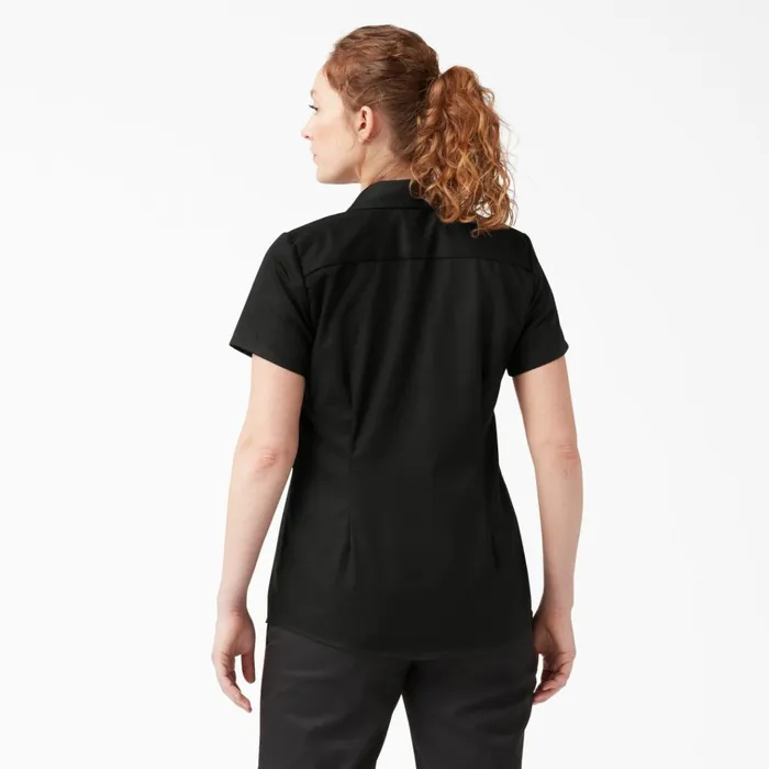 Women039s 574 Original Work Shirt Black Black bsk Women Dickies Button Up Women039s 574 Original Work Shirt Black Black bsk Women Dickies Button Up