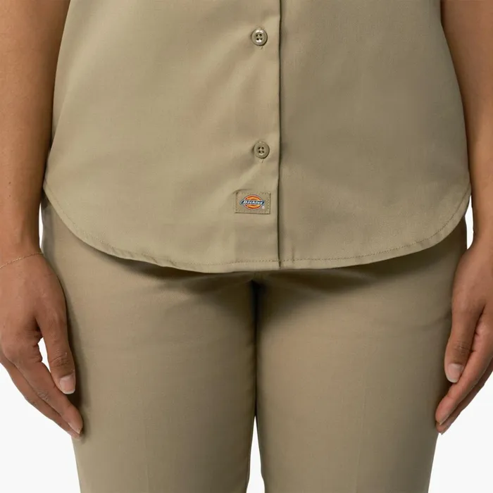 Women039s 574 Original Work Shirt Military Khaki Military Khaki ksh Women Dickies Button Up Women039s 574 Original Work Shirt Military Khaki Military Khaki ksh Women Dickies Button Up