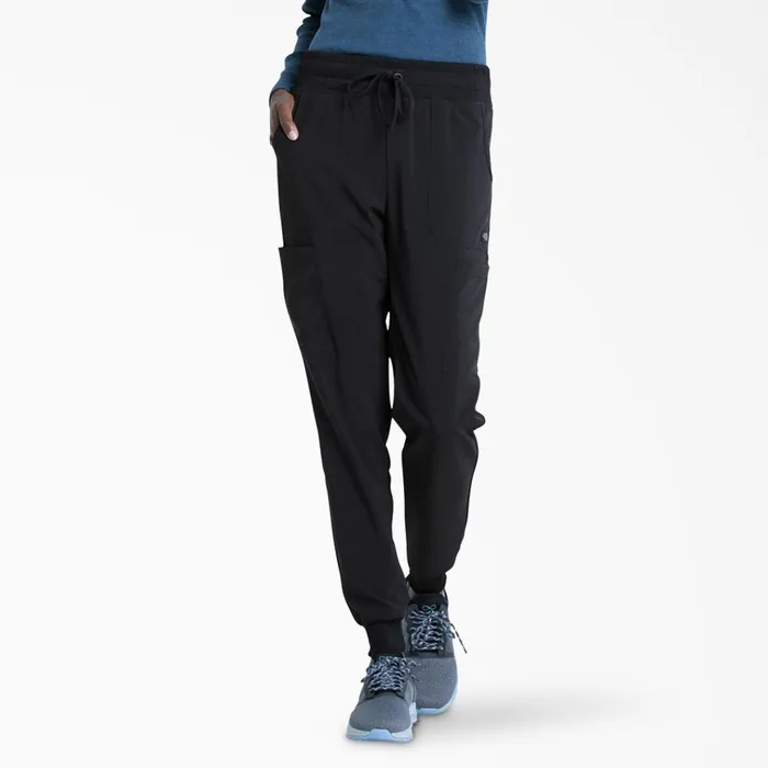 Women039s EDS Essentials Jogger Scrub Pants Black Black blk Women Dickies Scrubs Women039s EDS Essentials Jogger Scrub Pants Black Black blk Women Dickies Scrubs