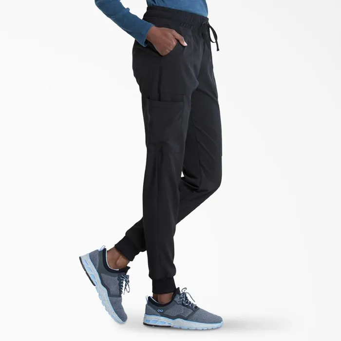 Women039s EDS Essentials Jogger Scrub Pants Black Black blk Women Dickies Scrubs