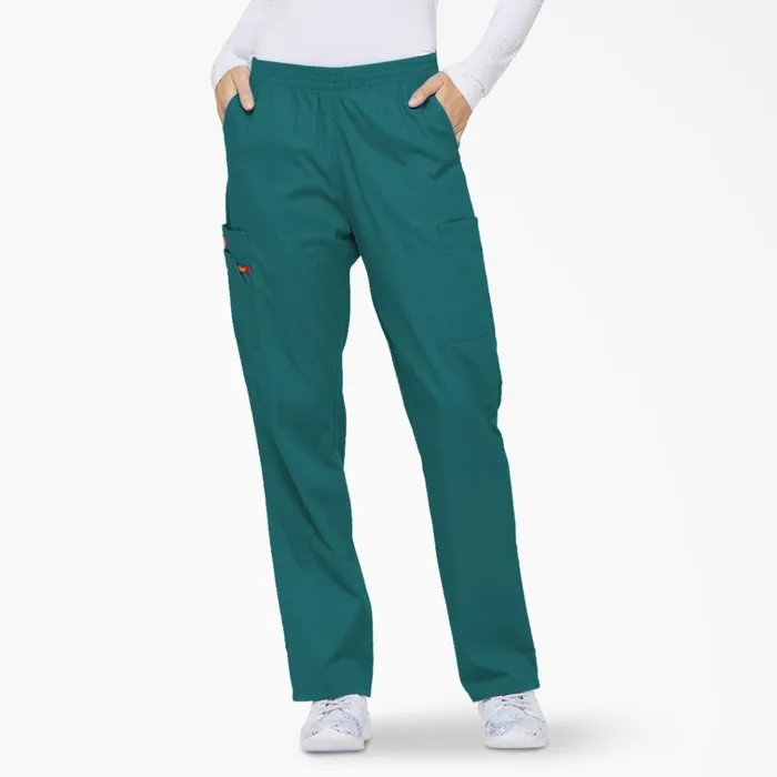 Women039s EDS Signature Tapered Leg Cargo Scrub Pants Teal Teal dtl Women Dickies Scrubs Women039s EDS Signature Tapered Leg Cargo Scrub Pants Teal Teal dtl Women Dickies Scrubs