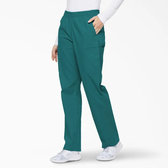 Women039s EDS Signature Tapered Leg Cargo Scrub Pants Teal Teal dtl Women Dickies Scrubs Women039s EDS Signature Tapered Leg Cargo Scrub Pants Teal Teal dtl Women Dickies Scrubs