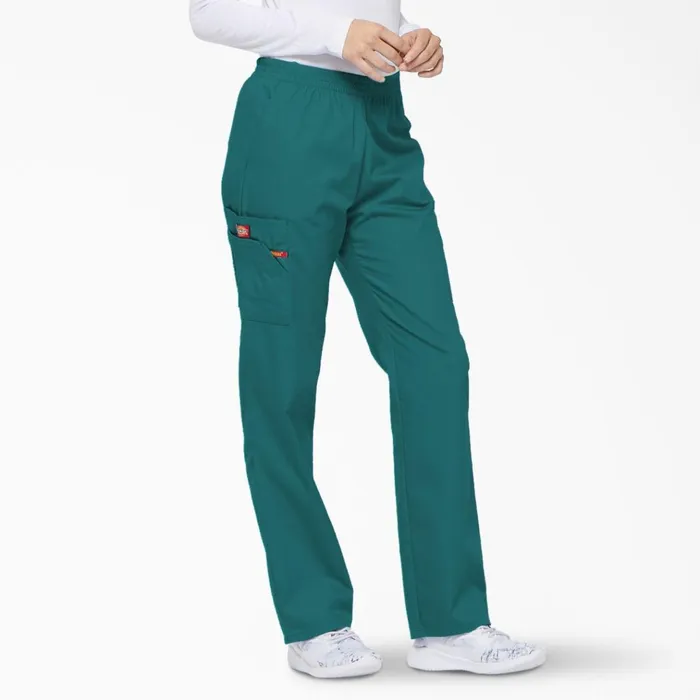 Women039s EDS Signature Tapered Leg Cargo Scrub Pants Teal Teal dtl Women Dickies Scrubs Women039s EDS Signature Tapered Leg Cargo Scrub Pants Teal Teal dtl Women Dickies Scrubs