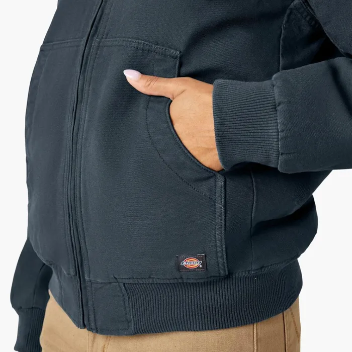 Women039s Fleece Lined Duck Canvas Jacket Rinsed Diesel Gray Rinsed Diesel Gray ryg Women Dickies Coats and Jackets Women039s Fleece Lined Duck Canvas Jacket Rinsed Diesel Gray Rinsed Diesel Gray ryg Women Dickies Coats and Jackets