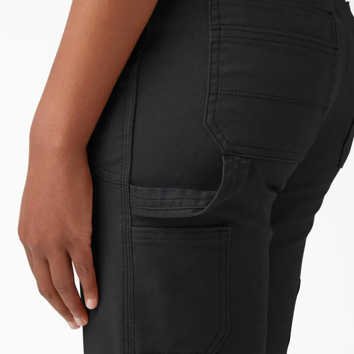 Women039s FLEX DuraTech Straight Fit Shorts 9034 Black Black bkx Women Dickies Cargo Women039s FLEX DuraTech Straight Fit Shorts 9034 Black Black bkx Women Dickies Cargo