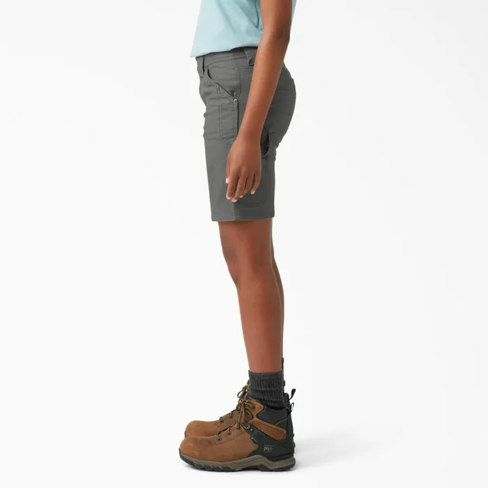 Women039s FLEX DuraTech Straight Fit Shorts 9034 Gray Gray gy Women Dickies Cargo Women039s FLEX DuraTech Straight Fit Shorts 9034 Gray Gray gy Women Dickies Cargo