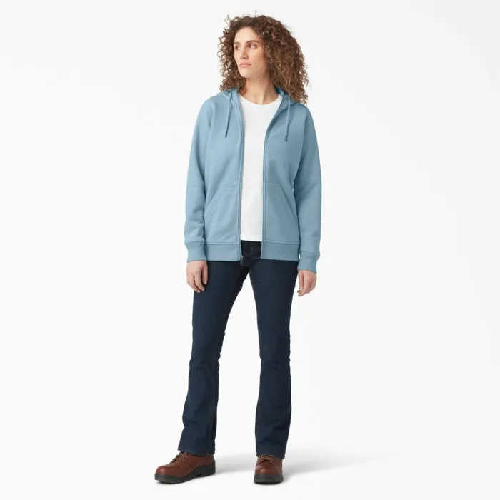 Women039s Heavyweight FullZip Fleece Hoodie Clear Blue Clear Blue eu Women Dickies Hoodies and Sweatshirts Women039s Heavyweight FullZip Fleece Hoodie Clear Blue Clear Blue eu Women Dickies Hoodies and Sweatshirts