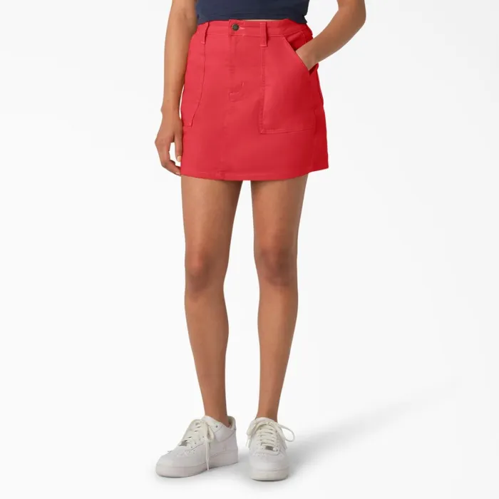 Women039s High Waisted Carpenter Skirt Bittersweet Bittersweet bw2 Women Dickies Skirts and Dresses