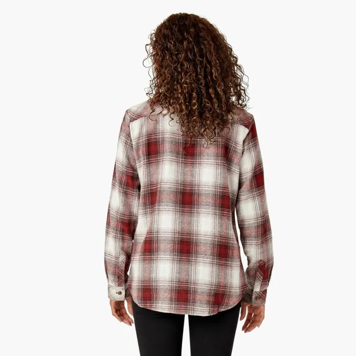 Women039s Plaid Flannel Long Sleeve Shirt Fired Brick Ombre Plaid Fired Brick Ombre Plaid c1x Women Dickies Button Up Women039s Plaid Flannel Long Sleeve Shirt Fired Brick Ombre Plaid Fired Brick Ombre Plaid c1x Women Dickies Button Up