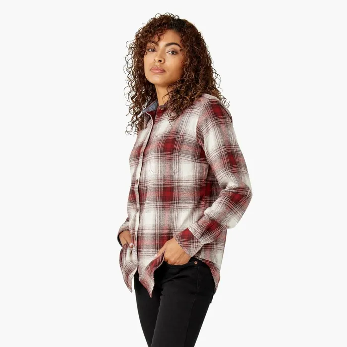 Women039s Plaid Flannel Long Sleeve Shirt Fired Brick Ombre Plaid Fired Brick Ombre Plaid c1x Women Dickies Button Up Women039s Plaid Flannel Long Sleeve Shirt Fired Brick Ombre Plaid Fired Brick Ombre Plaid c1x Women Dickies Button Up