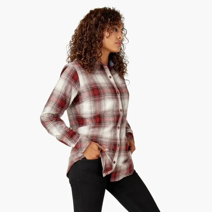 Women039s Plaid Flannel Long Sleeve Shirt Fired Brick Ombre Plaid Fired Brick Ombre Plaid c1x Women Dickies Button Up Women039s Plaid Flannel Long Sleeve Shirt Fired Brick Ombre Plaid Fired Brick Ombre Plaid c1x Women Dickies Button Up