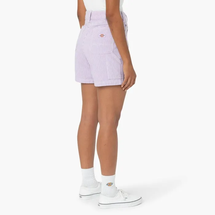Women039s Regular Fit Hickory Stripe Shorts 5034 Purple Rose Purple Rose ur2 Women Dickies Carpenter Women039s Regular Fit Hickory Stripe Shorts 5034 Purple Rose Purple Rose ur2 Women Dickies Carpenter