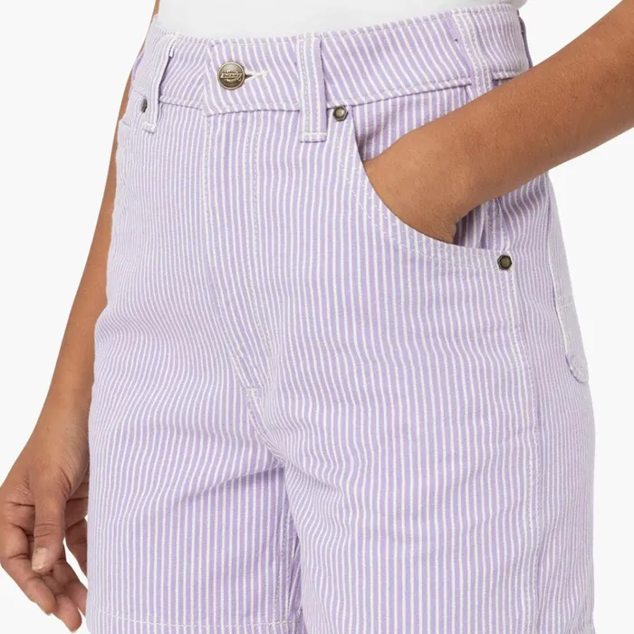 Women039s Regular Fit Hickory Stripe Shorts 5034 Purple Rose Purple Rose ur2 Women Dickies Carpenter Women039s Regular Fit Hickory Stripe Shorts 5034 Purple Rose Purple Rose ur2 Women Dickies Carpenter