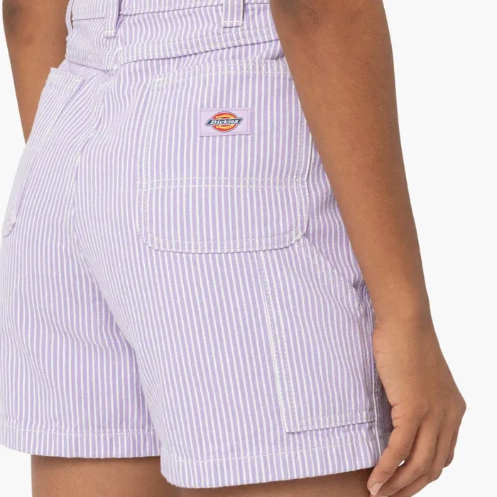 Women039s Regular Fit Hickory Stripe Shorts 5034 Purple Rose Purple Rose ur2 Women Dickies Carpenter Women039s Regular Fit Hickory Stripe Shorts 5034 Purple Rose Purple Rose ur2 Women Dickies Carpenter