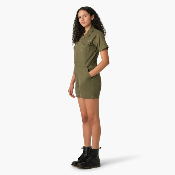 Women039s Regular Fit Ripstop Shortalls Military Green Military Green ml Women Dickies Shortalls Women039s Regular Fit Ripstop Shortalls Military Green Military Green ml Women Dickies Shortalls