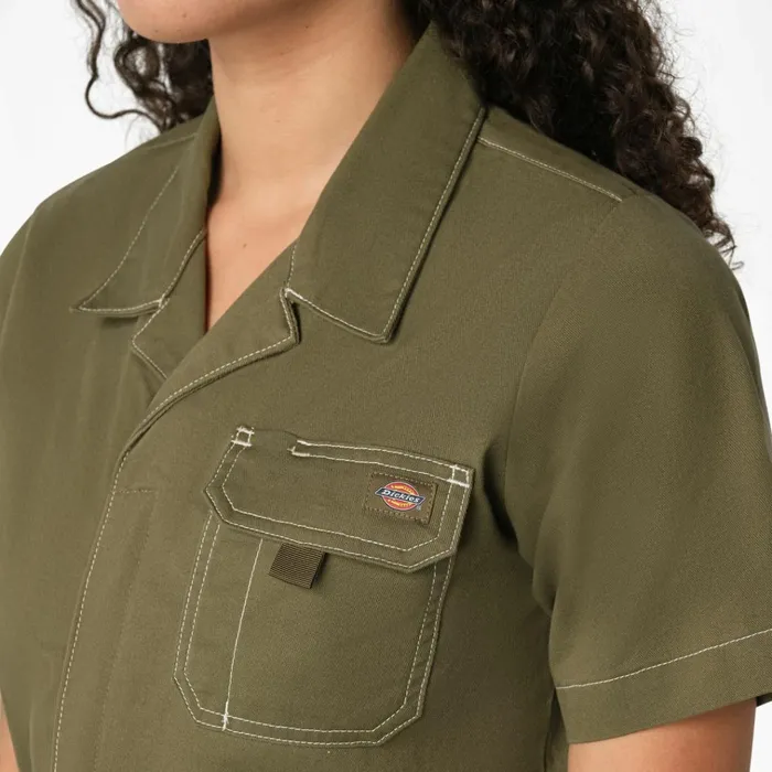 Women039s Regular Fit Ripstop Shortalls Military Green Military Green ml Women Dickies Shortalls Women039s Regular Fit Ripstop Shortalls Military Green Military Green ml Women Dickies Shortalls