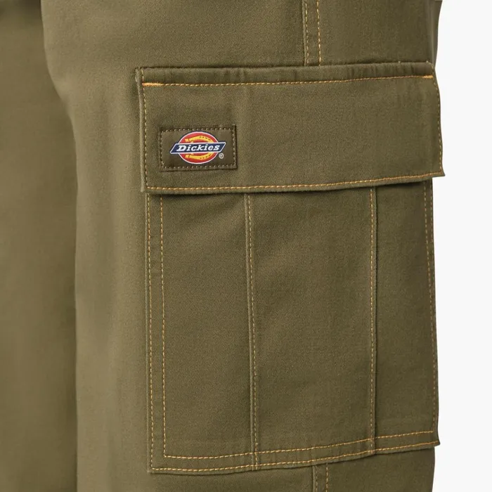 Women039s Relaxed Fit Contrast Stitch Cropped Cargo Pants Military Green Military Green ml Women Dickies Cargo Women039s Relaxed Fit Contrast Stitch Cropped Cargo Pants Military Green Military Green ml Women Dickies Cargo