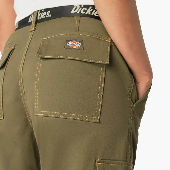Women039s Relaxed Fit Contrast Stitch Cropped Cargo Pants Military Green Military Green ml Women Dickies Cargo Women039s Relaxed Fit Contrast Stitch Cropped Cargo Pants Military Green Military Green ml Women Dickies Cargo
