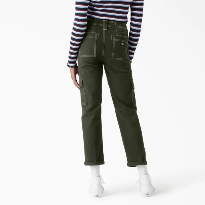 Women039s Skinny Fit Cuffed Cargo Pants Olive Green Olive Green og Women Dickies Cargo Women039s Skinny Fit Cuffed Cargo Pants Olive Green Olive Green og Women Dickies Cargo