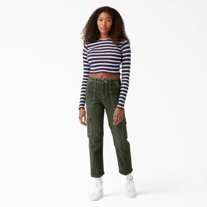 Women039s Skinny Fit Cuffed Cargo Pants Olive Green Olive Green og Women Dickies Cargo Women039s Skinny Fit Cuffed Cargo Pants Olive Green Olive Green og Women Dickies Cargo