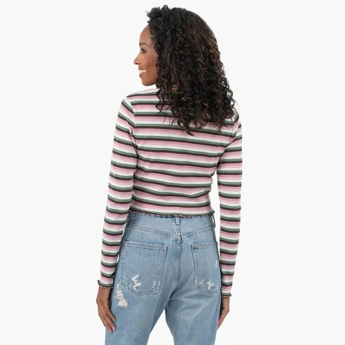 Women039s Striped Long Sleeve Cropped TShirt Green Fox Baby Stripe Green Fox Baby Stripe gsx Women Dickies Long Sleeve TShirts Women039s Striped Long Sleeve Cropped TShirt Green Fox Baby Stripe Green Fox Baby Stripe gsx Women Dickies Long Sleeve TShirts