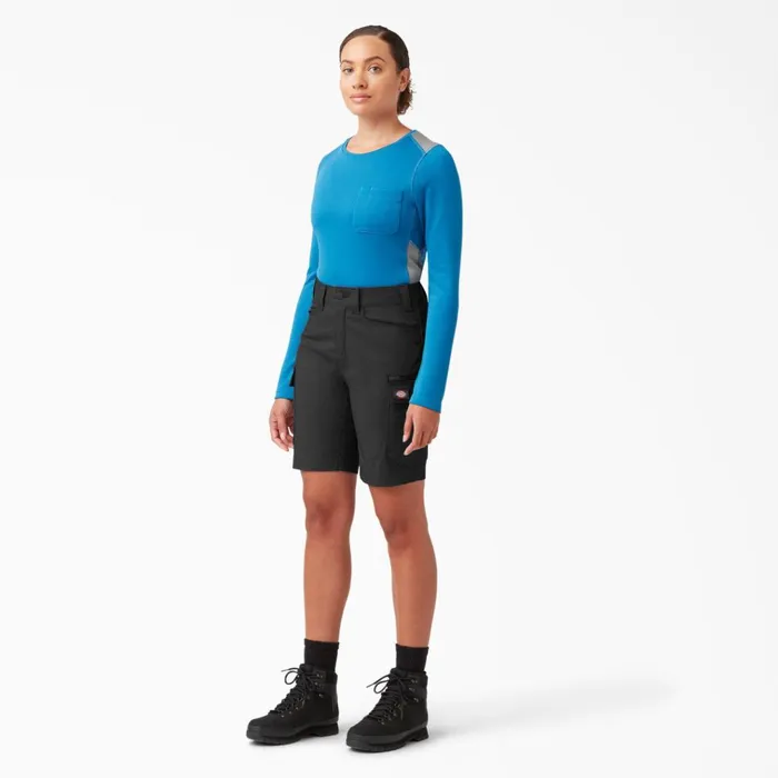 Women039s TempiQ 365 Shorts 9034 Black Black bkx Women Dickies Cargo Women039s TempiQ 365 Shorts 9034 Black Black bkx Women Dickies Cargo