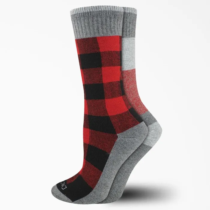 Women039s Thermal Plaid Crew Socks Size 69 2Pack Red Plaid Red Plaid prd Women Dickies Socks Women039s Thermal Plaid Crew Socks Size 69 2Pack Red Plaid Red Plaid prd Women Dickies Socks