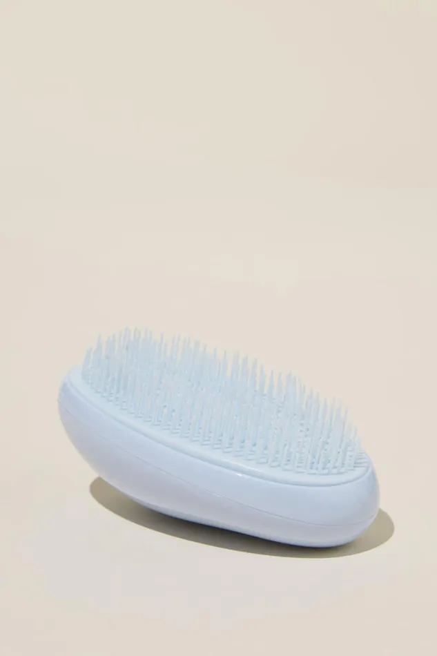 Women Accessories and Slippers Cotton On Palm Detangler Brush Eiffel Sky Blue