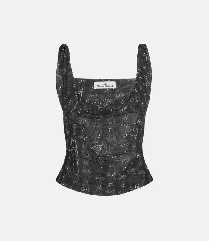 Women Anna Top Blacksafetypins Vivienne Westwood Tops And Shirts