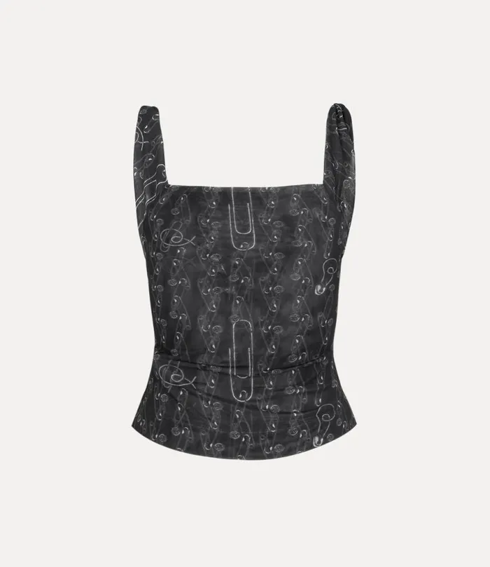 Women Anna Top Blacksafetypins Vivienne Westwood Tops And Shirts Women Anna Top Blacksafetypins Vivienne Westwood Tops And Shirts