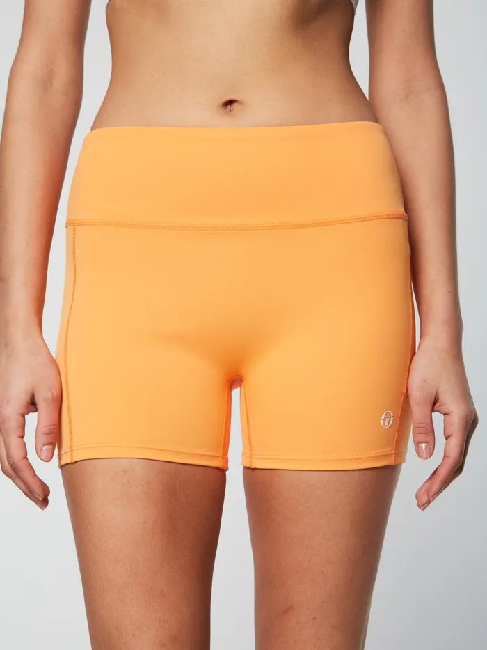 Women Athleisure Sergio Tacchini Elisa Tennis Short Tangerine
