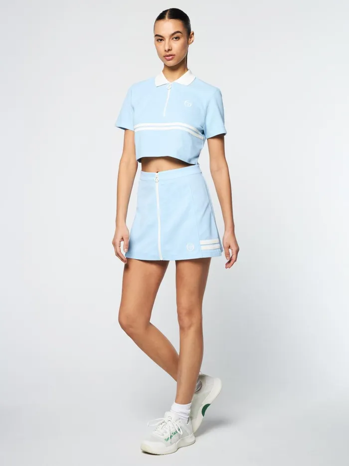 Women Athleisure Sergio Tacchini Miss Supermac Polo Clear Sky
