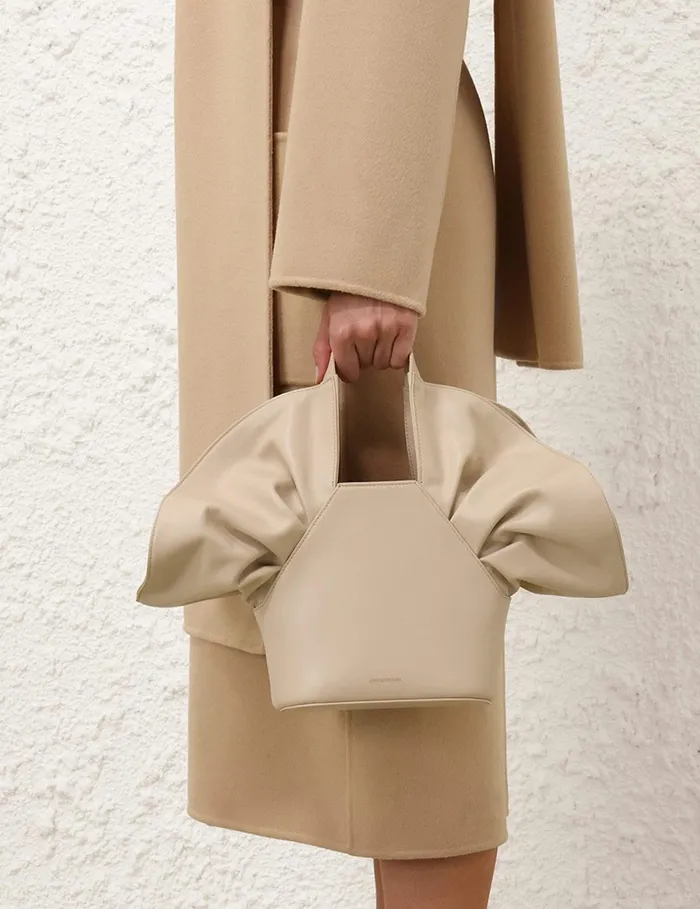 Women Bags Zimmermann Calyxe Bucket Almond