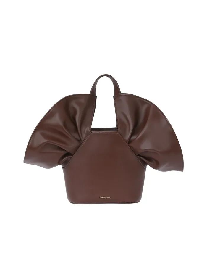 Women Bags Zimmermann Calyxe Bucket Dark Chocolate