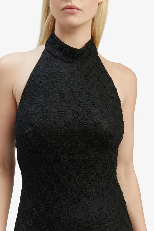Women Bardot Day To Night Dresses Adoni Ola Lace Midi Dress In Black Women Bardot Day To Night Dresses Adoni Ola Lace Midi Dress In Black