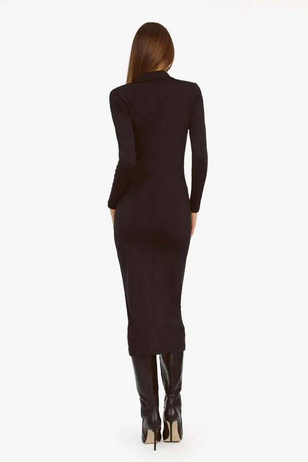 Women Bardot Day To Night Dresses Lorel Midi Dress In Black Women Bardot Day To Night Dresses Lorel Midi Dress In Black