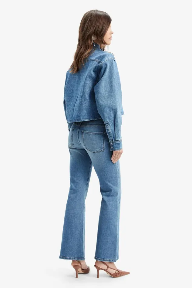 Women Bardot Flare Jean Daxton Low Boot Leg Jeans In Dark Denim Women Bardot Flare Jean Daxton Low Boot Leg Jeans In Dark Denim