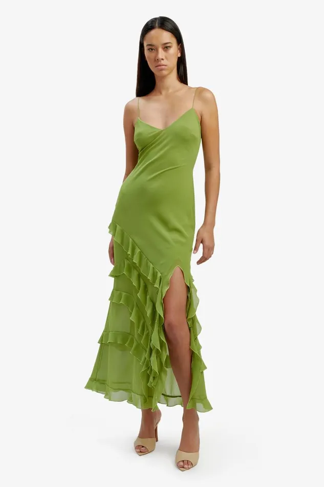 Women Bardot Occasion Dresses Cantara Maxi Dress In Applegreen Women Bardot Occasion Dresses Cantara Maxi Dress In Applegreen