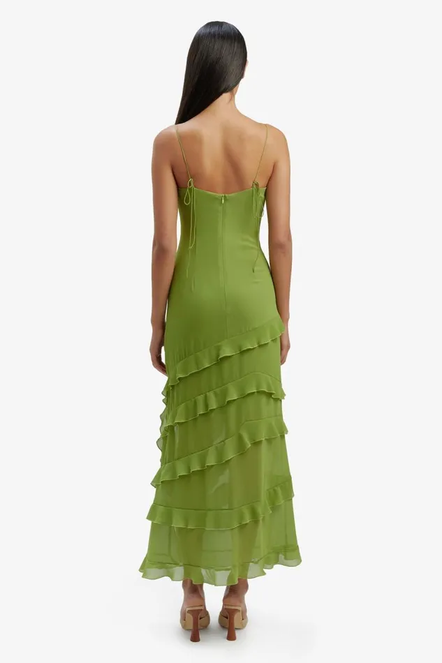Women Bardot Occasion Dresses Cantara Maxi Dress In Applegreen Women Bardot Occasion Dresses Cantara Maxi Dress In Applegreen