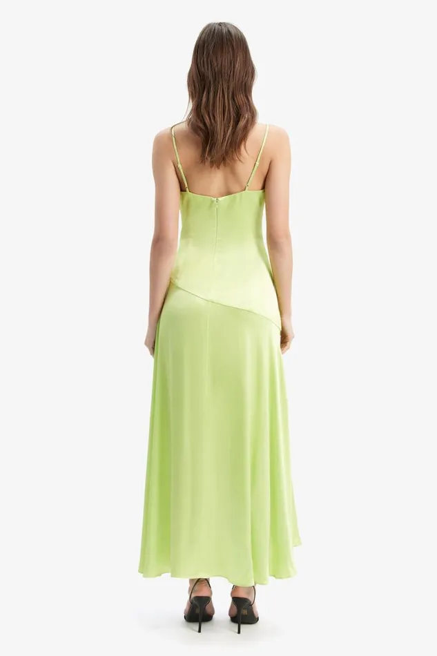 Women Bardot Occasion Dresses Sorella Midi Dress In Lime Women Bardot Occasion Dresses Sorella Midi Dress In Lime