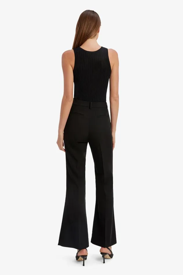 Women Bardot Pants Halifax Slim Flare Pant In Black Women Bardot Pants Halifax Slim Flare Pant In Black