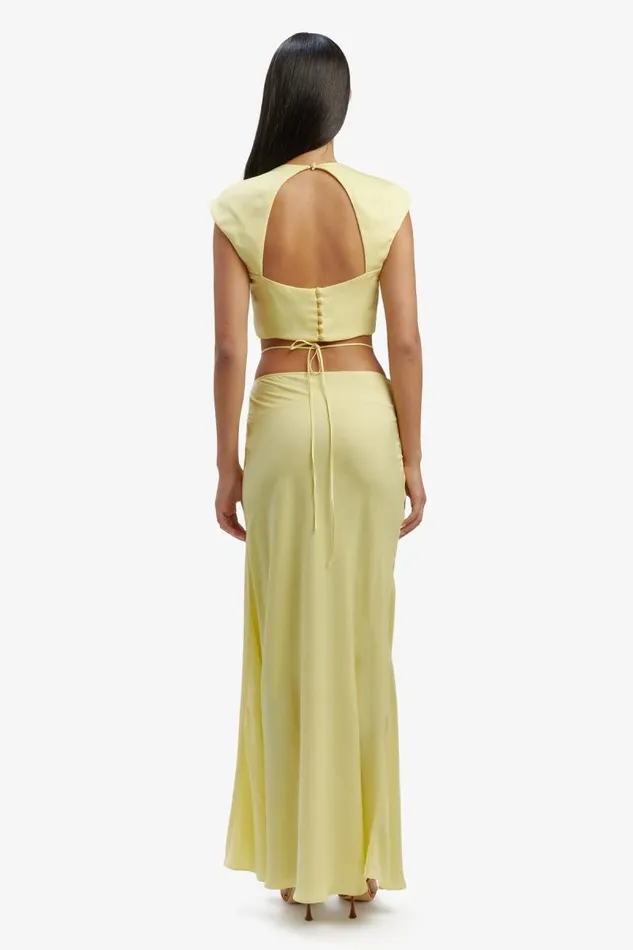Women Bardot Skirts Marli Maxi Skirt In Canary Ylw Women Bardot Skirts Marli Maxi Skirt In Canary Ylw