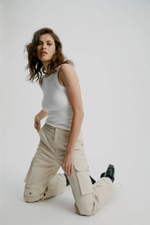 Women Bardot Tanks and Camis Hennesy Tank Top In Orchid White