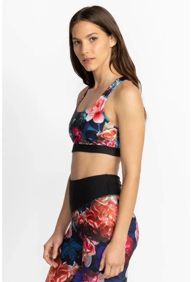 Women Bee Active Reversible Sports Bra Studio Johnny Was Active