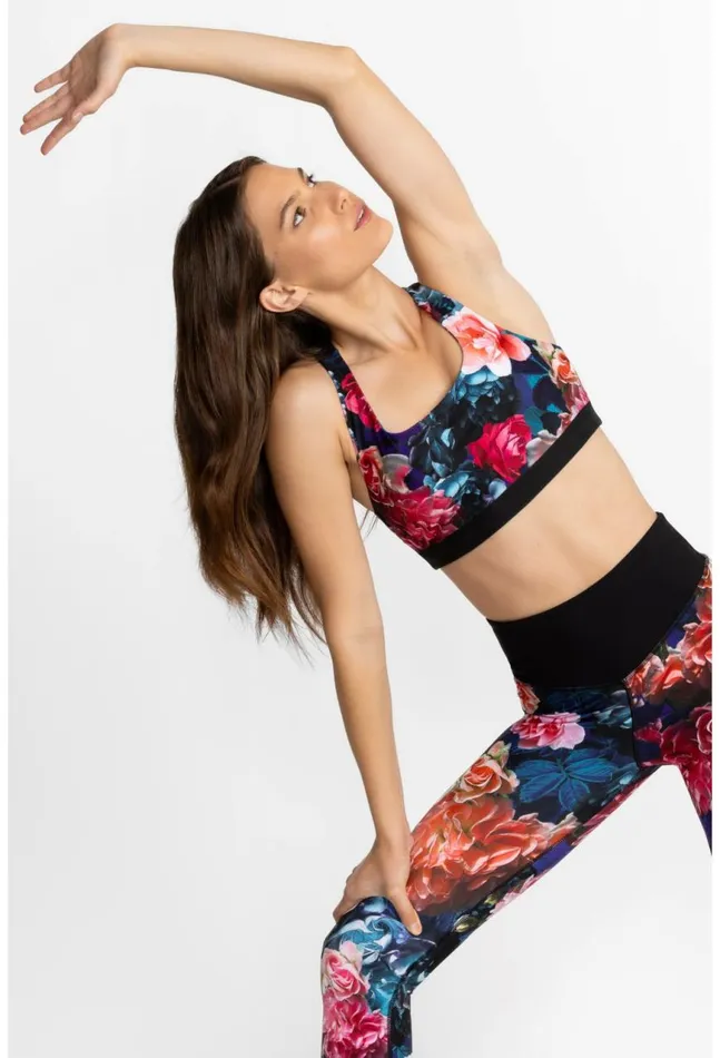Women Bee Active Reversible Sports Bra Studio Johnny Was Active