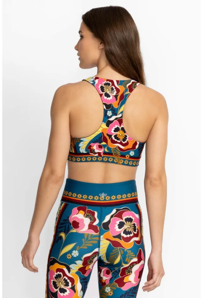 Women Bee Active Reversible Sports Bra Studio Johnny Was Active