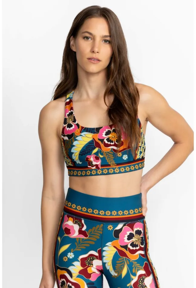 Women Bee Active Reversible Sports Bra Studio Johnny Was Active